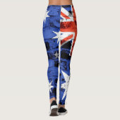 ヴィンテージオーストラリア国旗#3 レギンス (裏面)