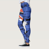 ヴィンテージオーストラリア国旗#3 レギンス (左)