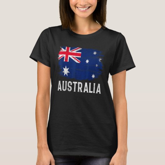 ヴィンテージオーストラリア国旗 Tシャツ (正面)
