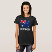 ヴィンテージオーストラリア国旗 Tシャツ (正面フル)