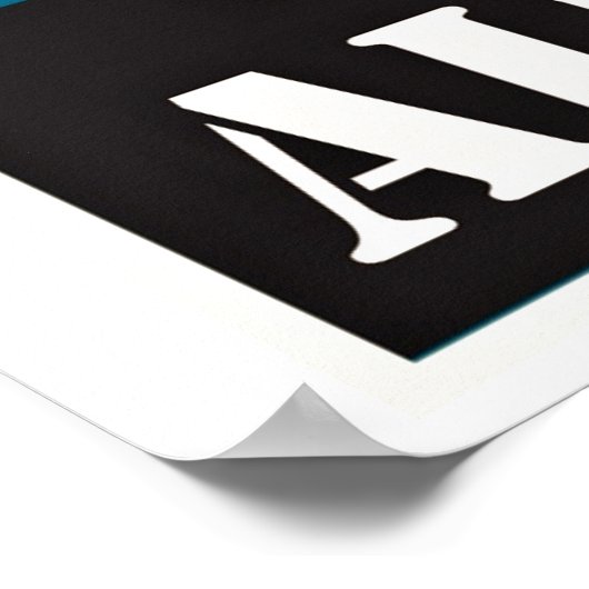 ヴィンテージオーストラリア旅行イラストレーション ポスター (角)