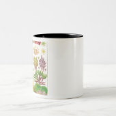 ヴィンテージオーストラリア海洋生物イラストレーション- g ツートーンマグカップ (中央)