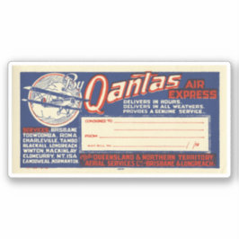 ヴィンテージオーストラリア航空シール シール