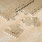 ヴィンテージオーストラリア・ニュージーランドの地図（1812年） ジグソーパズル (側面)