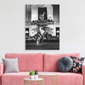 ヴィンテージオーストリアウィーンクールベスペインのット キャンバスプリント (インサイチュ (リビング))