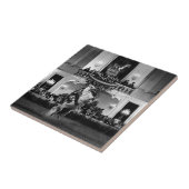 ヴィンテージオーストリアウィーンクールベスペインのット タイル (側面)