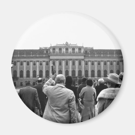 ヴィンテージオーストリアウィーンシューンブルン1970 マグネット (正面)