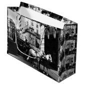 ヴィンテージオーストリアウィーンドレマダーラハウスフィエーカ ラージペーパーバッグ (正面アングル)