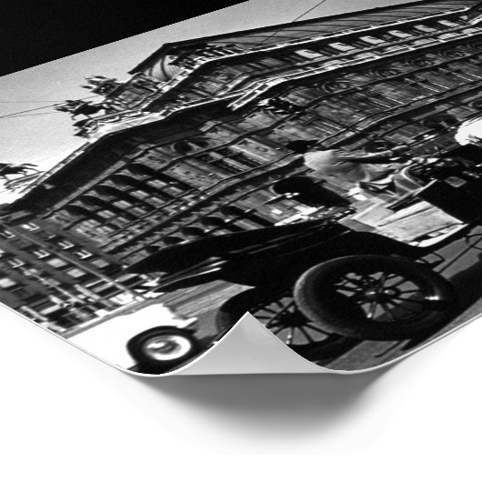 ヴィンテージオーストリアウィーンファイカースタートソーパーオペラ ポスター (角)