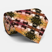 ヴィンテージオーストリアウィーンプラーター大輪 ネクタイ (ロール)