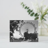 ヴィンテージオーストリアウィーンプラーター大輪 ポストカード (スタンド正面)