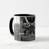 ヴィンテージオーストリアウィーンプラーター遊園地バス  マグカップ (正面左)