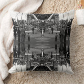 ヴィンテージオーストリアウィーンプラーター遊園地1970 クッション (ブランケット)