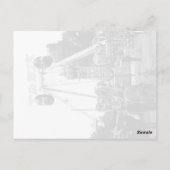 ヴィンテージオーストリアウィーンプラーター遊園地 ポストカード (裏面)