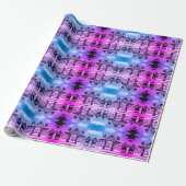 ヴィンテージオーストリアウィーンベルヴェデーレ城門 ラッピングペーパー (アンロールド)