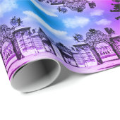 ヴィンテージオーストリアウィーンベルヴェデーレ城門 ラッピングペーパー (ロールコーナー)