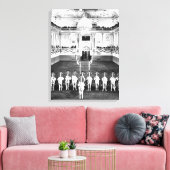 ヴィンテージオーストリアスペインのウィーン乗馬学校 キャンバスプリント (インサイチュ (リビング))