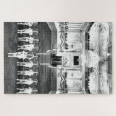 ヴィンテージオーストリアスペインのウィーン乗馬学校 ジグソーパズル (横)