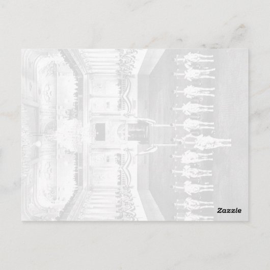 ヴィンテージオーストリアスペインのウィーン乗馬学校 ポストカード (裏面)