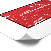 ヴィンテージオーストリア国旗 ポスター (角)