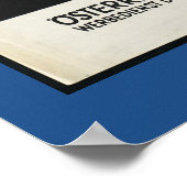 ヴィンテージオーストリア旅行ポスター ポスター (角)