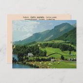 ヴィンテージオーストリア、アプペスバッハ、ザルツブルク地方 ポストカード (正面/裏面)