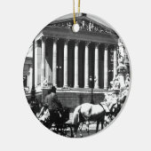 ヴィンテージオーストリア・ウィーン議会 セラミックオーナメント (左)