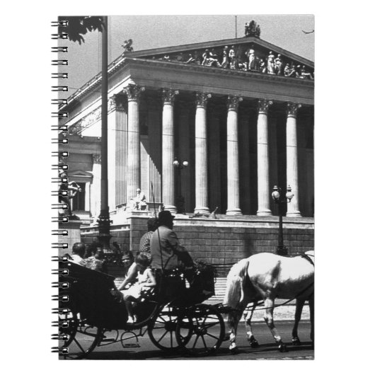 ヴィンテージオーストリア・ウィーン議会 ノートブック (正面)