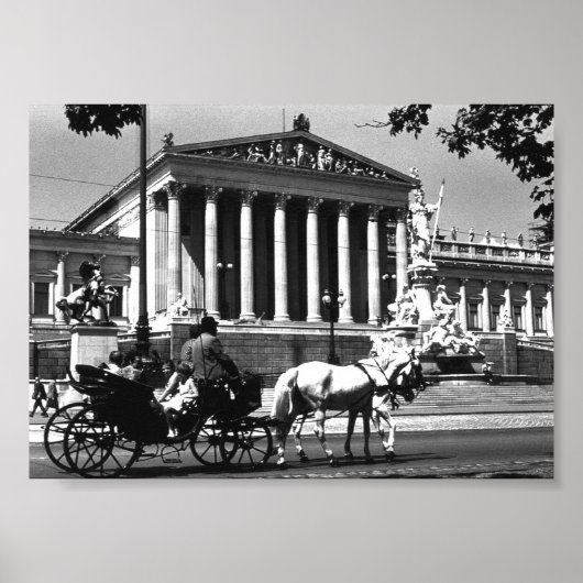 ヴィンテージオーストリア・ウィーン議会 ポスター (正面)