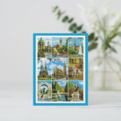 ヴィンテージオーストリア、ウィーン、ウィーン、マルチビュー ポストカード (スタンド正面)