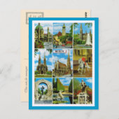 ヴィンテージオーストリア、ウィーン、ウィーン、マルチビュー ポストカード (正面/裏面)