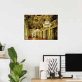 ヴィンテージオーストリア、ウィーン、オペラハウス ポスター (ホームオフィス)