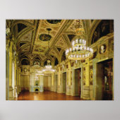 ヴィンテージオーストリア、ウィーン、オペラハウス ポスター (正面)