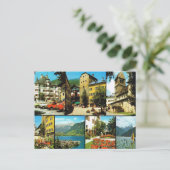 ヴィンテージオーストリア、ベルシュタット、ゼルアムジー、ザルツブルグ ポストカード (スタンド正面)