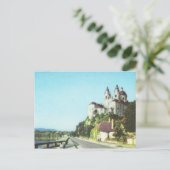 ヴィンテージオーストリア・メルク修道院，ワチャウ， ポストカード (スタンド正面)