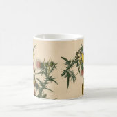 ヴィンテージオーデュボン・アメリカン・ゴ絵画ールドフィンチ コーヒーマグカップ (中央)