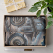 ヴィンテージオートバイのデコページ 薄葉紙 (ギフト)