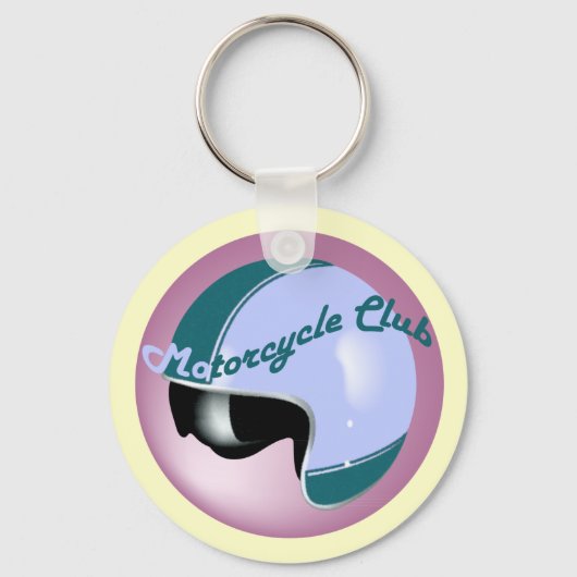 ヴィンテージオートバイクラブ キーホルダー (正面)