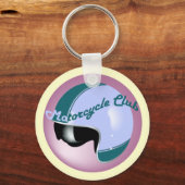 ヴィンテージオートバイクラブ キーホルダー (正面)