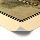 ヴィンテージオートバイポスター:ウォールオートホイール ポスター (角)