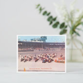 ヴィンテージオートバイレースでデイトナビーチフロリダ ポストカード (スタンド正面)