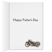 ヴィンテージオートバイ父の日 (内側 (右))