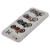 ヴィンテージオートバイ・モノグラム Case-Mate iPhoneケース (底面)