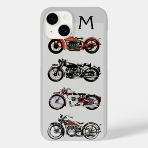 ヴィンテージオートバイ・モノグラム Case-Mate iPhone 14ケース