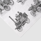 ヴィンテージオートホイール発明デカップコラージュ 薄葉紙 (詳細)