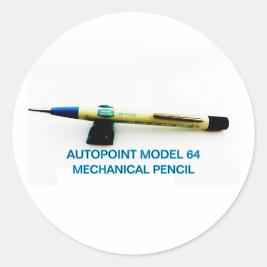ヴィンテージオートポイントモデル64シャープペンシル ラウンドシール (正面)