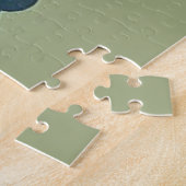 ヴィンテージオートレーシングイラストレーションアート ジグソーパズル (側面)