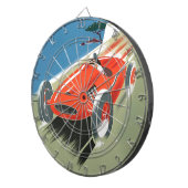 ヴィンテージオートレース ダーツボード (正面右)