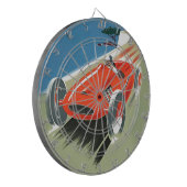 ヴィンテージオートレース ダーツボード (正面左)