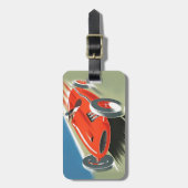 ヴィンテージオートレース ラゲッジタグ (正面縦)